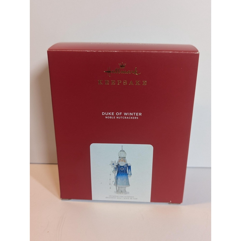 Hallmark Keepsake 2021 Duke of Winter Noble Nutcrackers 3rd in Series New‎